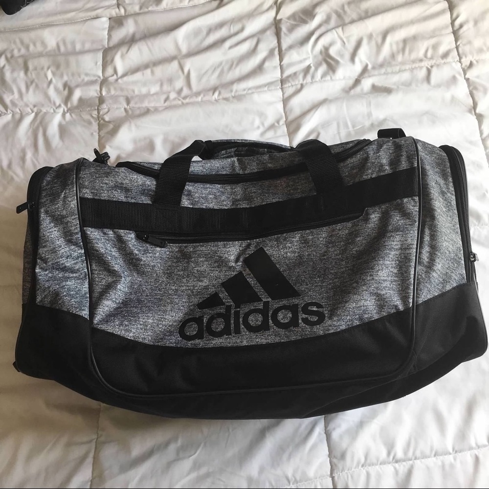 Adidas Defenders Gray Duffle Bag